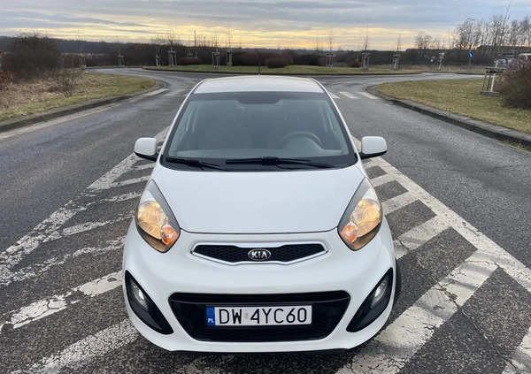 Kia Picanto cena 25500 przebieg: 123000, rok produkcji 2012 z Wrocław małe 562